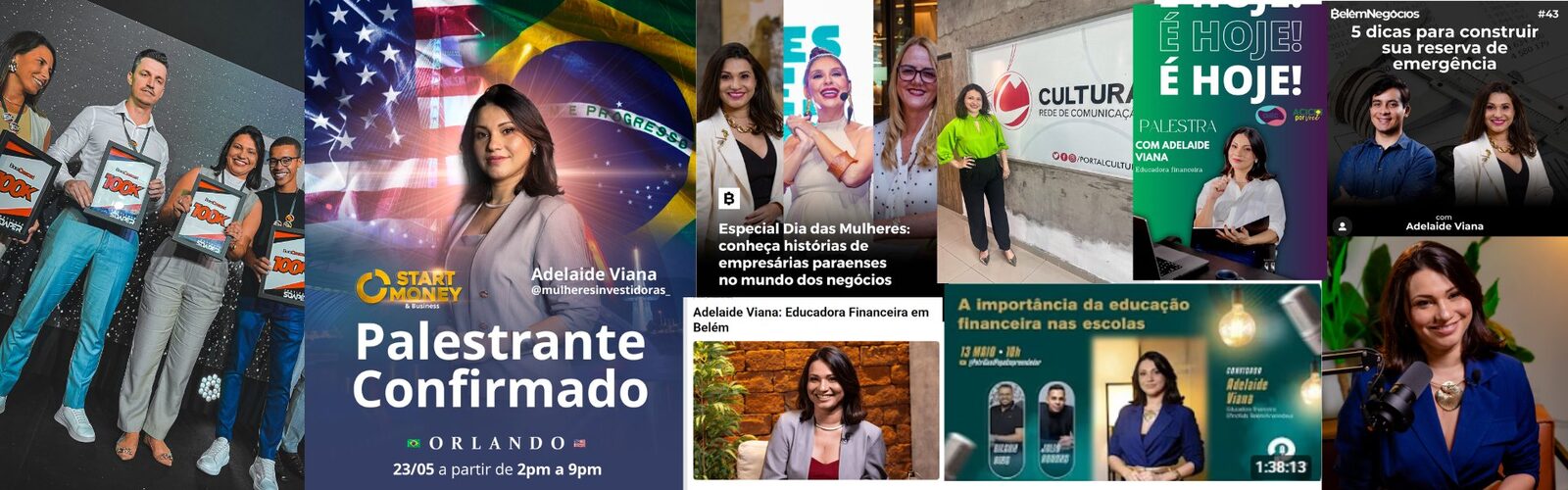 Palestras e eventos Adelaide